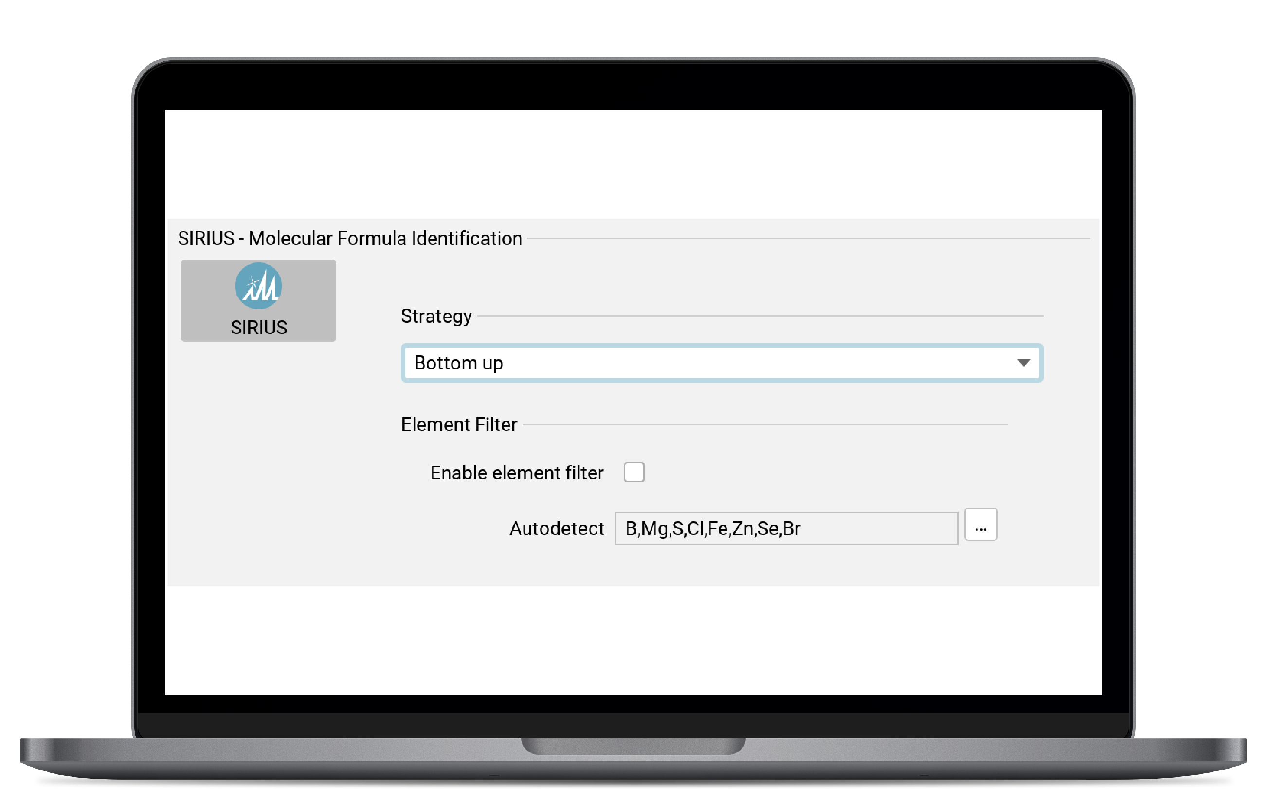 SIRIUS feature: Bottom-up search