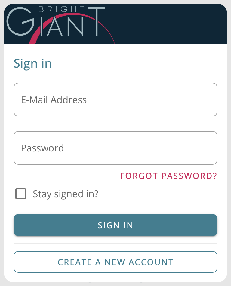 BG user portal login